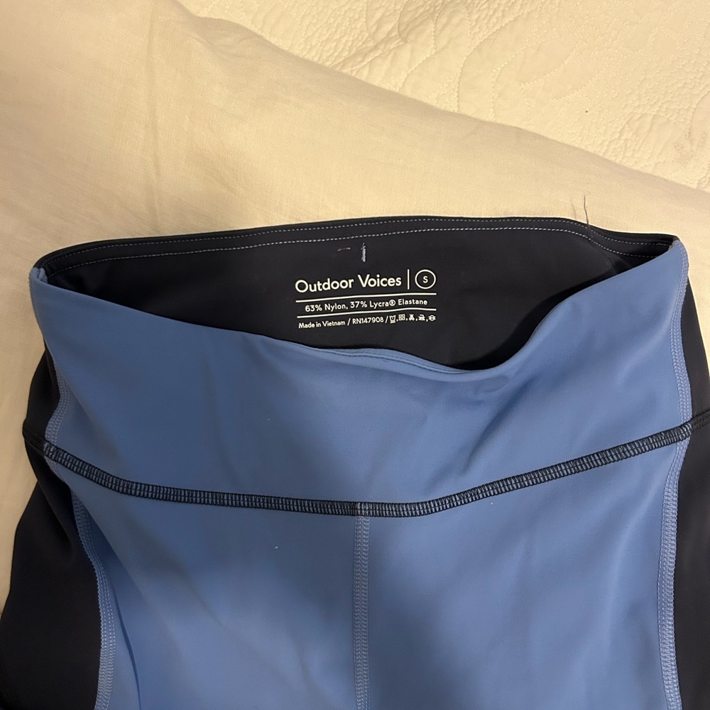 Outdoor Voices Blue Leggings